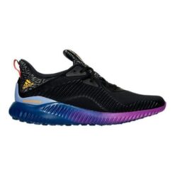 adidas alphabounce black gold purple