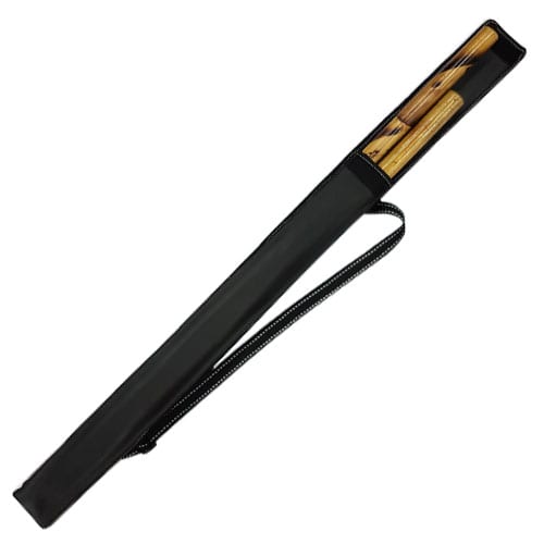 Arnis rattan wood sticks with case