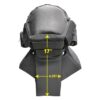 Protective Head Gear Back Dimension