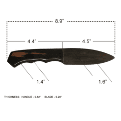 Paro Knife 2.0 Dimensions