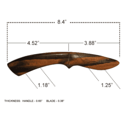 PARO Knife 1.0 Dimensions